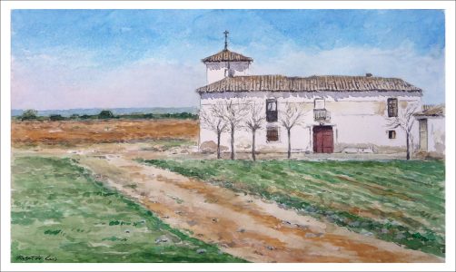 Acuarela de una Venta en Daimiel
