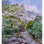 Desfiladero en los Picos de Europa