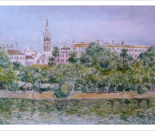 Acuarela de Sevilla