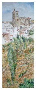 Acuarela de Arcos de la Frontera, Cádiz