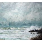 Tempestad en la costa de Muxía