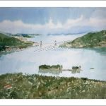 Paisaje de la Ría de Vigo