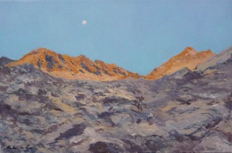 Cuadro al oleo de la Sierra de Gredos