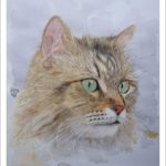 Retrato de un gato