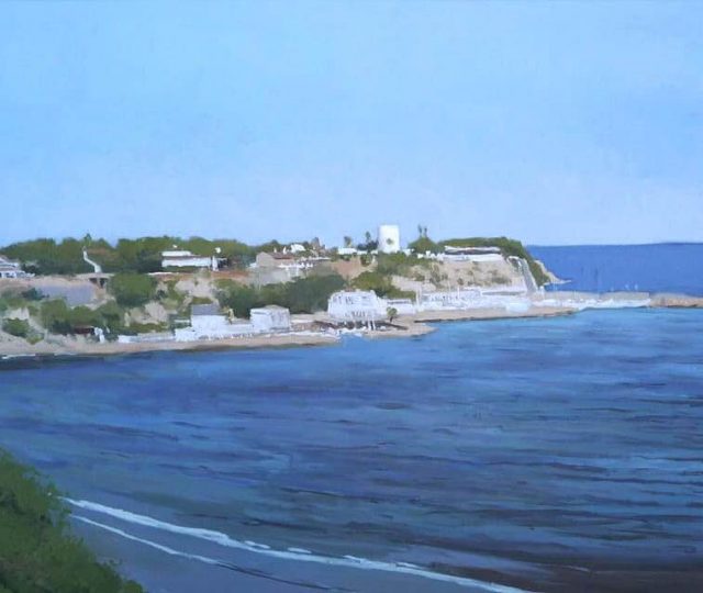 Cuadro al óleo de Cabo Roig