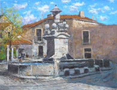 La fuente Nueva de Miraflores de la Sierra