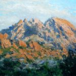 Paisaje al óleo La Pedriza