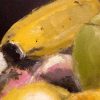 Detalle ampliado del cuadro de bodegón de frutas