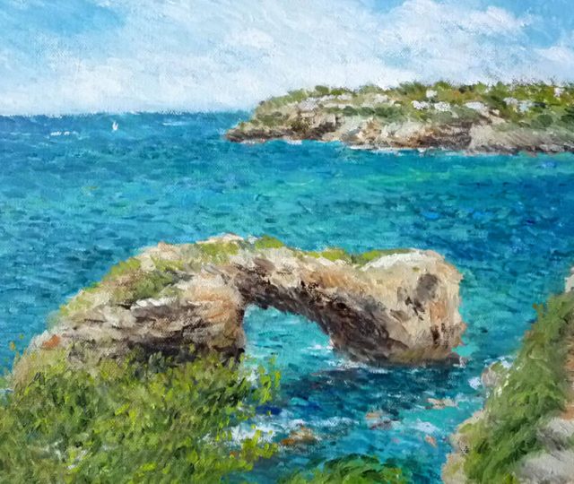 Cuadro de Es Pontás en Mallorca