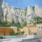 Cuadro al óleo de Montserrat