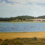 Oleo de las marismas de Laredo y Santoña