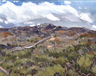 Cuadro del puerto de la Morcuera