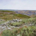 Paisaje al óleo de Valdesotos