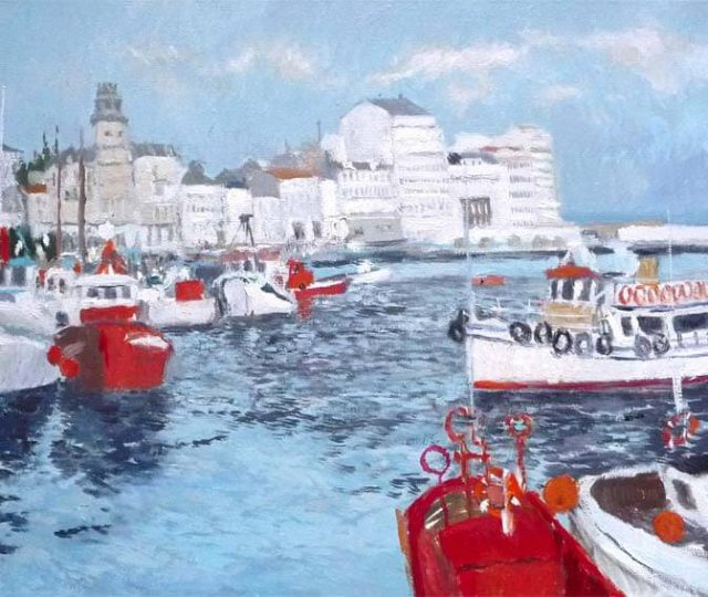 cuadro de La Coruña