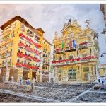 Plaza del ayuntamiento de Pamplona