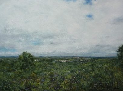 Paisaje de los alrededores de Torrelodones, Madrid