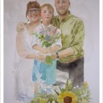 Retrato al óleo de Georgeta