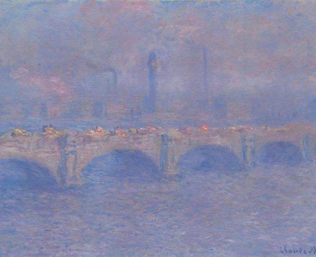 Cuadro al oleo de Claude Monet
