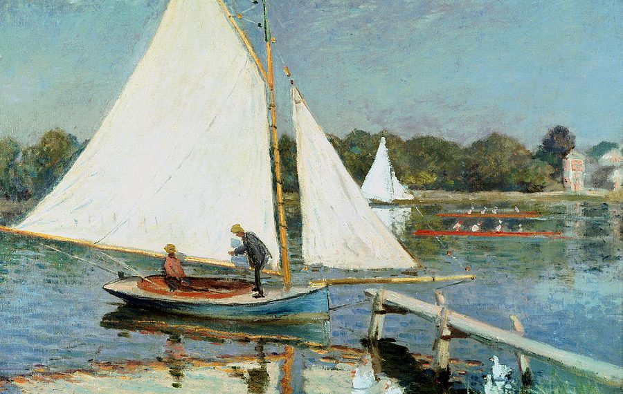 El Sena en Argenteuil, Claude Monet