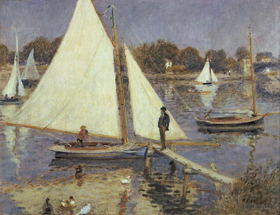El Sena en Argenteuil, Pierre-Auguste Renoir