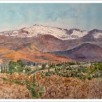 Sierra Nevada al atardecer, Granada.