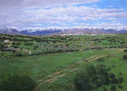 Paisaje de El Guadarrama, Madrid