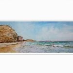 Cuadro de una cala de Conil, Cadiz