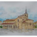 Paisaje de la ciudad de Segovia