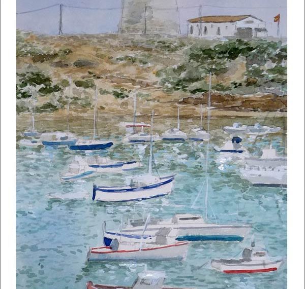 Acuarela de El Campello, Alicante