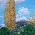 La Pedriza de Manzanares. El chopo amarillo.