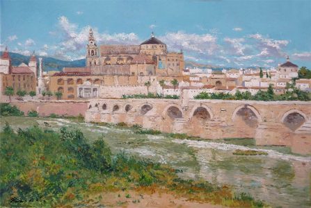 Cuadro al oleo de Córdoba