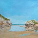 La playa de Cuevas del Mar, Llanes