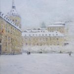 Nieve en San Lorenzo del Escorial
