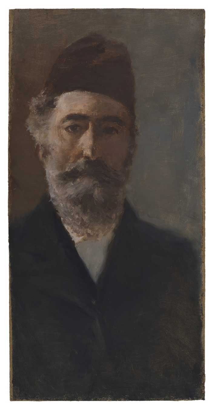 Autorretrato, Martín Rico y Ortega