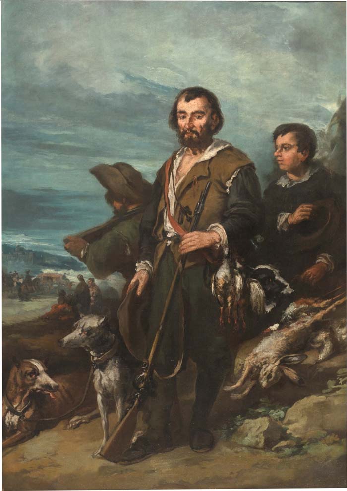 Eugenio Lucas Velázquez. El cazador. Eugenio Lucas Velázquez. El cazador. Museo del Prado.