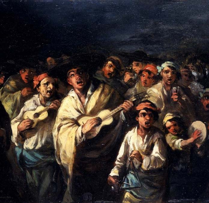 Escena de Carnaval de Eugenio Lucas Velázquez Escena de Carnaval, Eugenio Lucas Velázquez