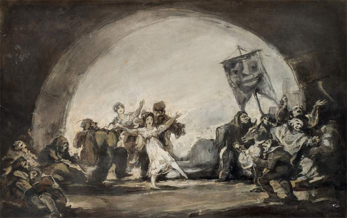 Eugenio Lucas Velázquez. Escena goyesca o de carnaval. Eugenio Lucas Velázquez. Escena goyesca o de carnaval.