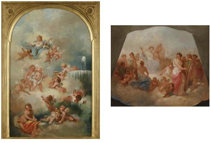 Alegorías realizadas por Eugenio Lucas Velázquez Alegorías realizadas por Eugenio Lucas Velázquez pertenecientes al Museo Lázaro Galdiano