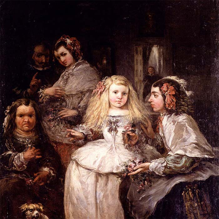 Las Meninas de Eugenio Lucas Velázquez Las Meninas de Eugenio Lucas Velázquez.