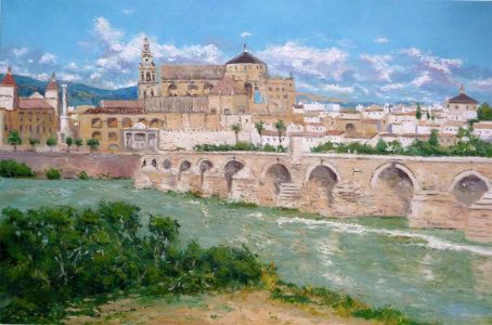 Cuadro al oleo de Córdoba