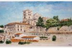 Acuarela de la Catedral de Zamora. Rubén de Luis