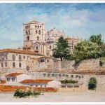 Dibujo de la Catedral de Zamora