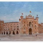 La plaza de toros de las Ventas, Madrid.