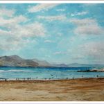 La playa de las Canteras, Las Palmas.